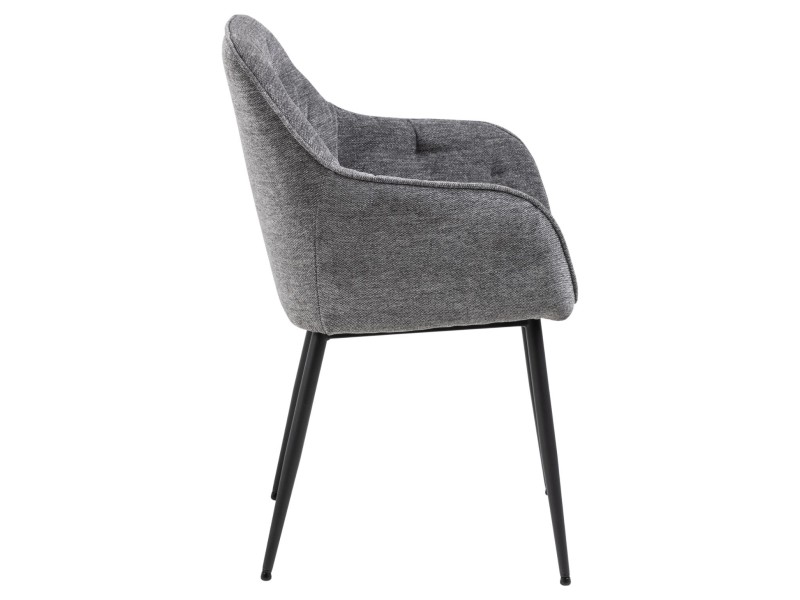 Krzesło Brooke antracytowe - ACTONA